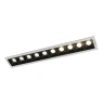Встраиваемый светодиодный светильник Arte Lamp Grill A3153PL-10BK