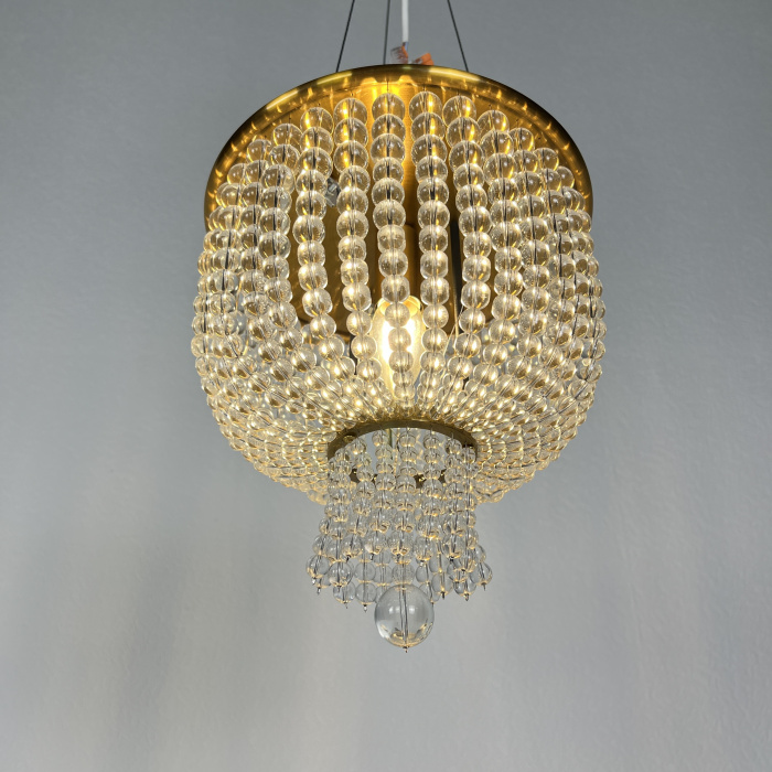 Потолочная люстра JACQUELINE WHITE SCONCE brass ImperiumLoft