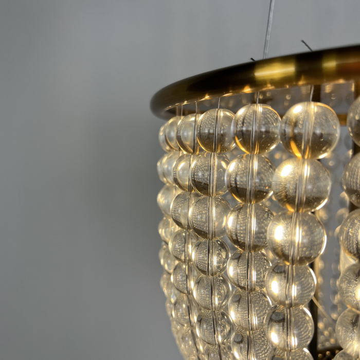 Потолочная люстра JACQUELINE WHITE SCONCE brass ImperiumLoft