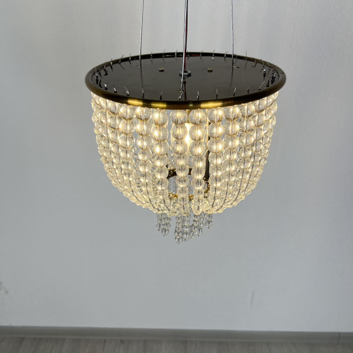 Потолочная люстра JACQUELINE WHITE SCONCE brass ImperiumLoft