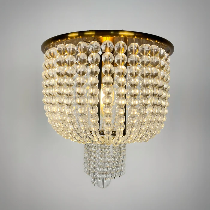 Потолочная люстра JACQUELINE WHITE SCONCE brass ImperiumLoft