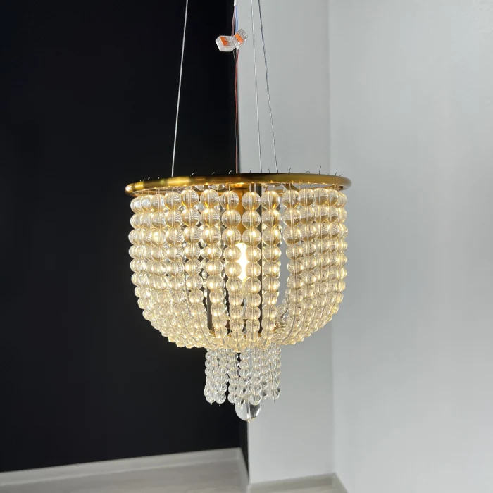 Потолочная люстра JACQUELINE WHITE SCONCE brass ImperiumLoft
