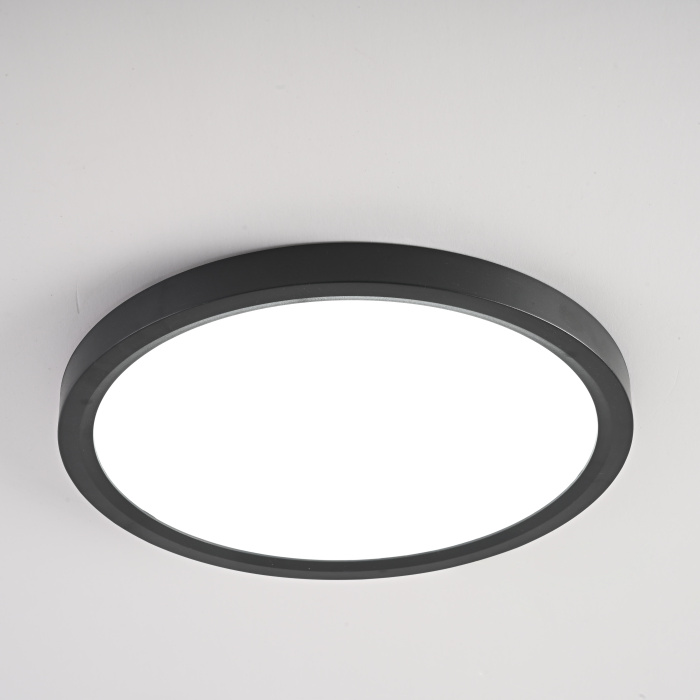 Потолочный светильник SLIM D22,5 Черный ImperiumLoft