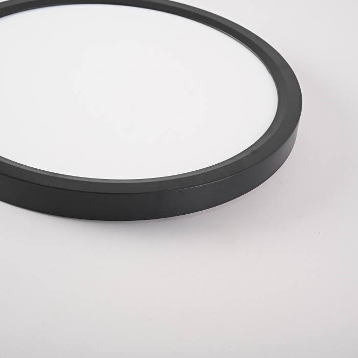 Потолочный светильник SLIM D22,5 Черный ImperiumLoft