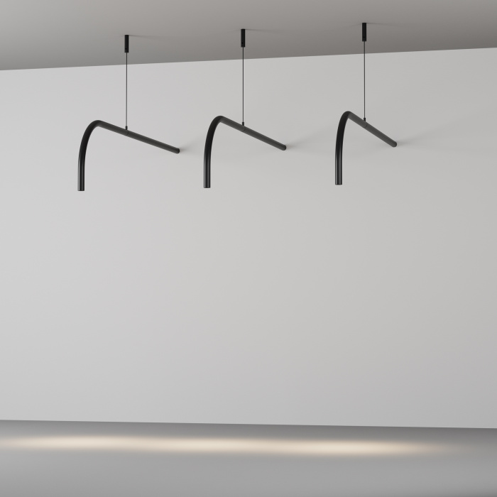 Трековый светильник Maytoni Eye C104WL-3W3-6K-B