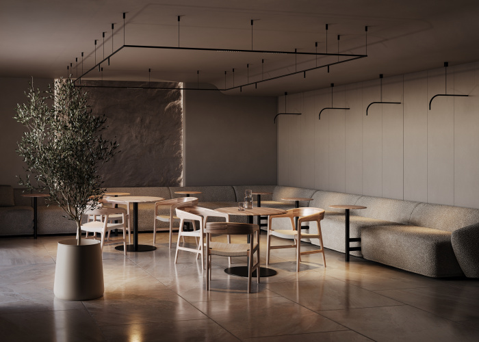 Трековый светильник Maytoni Eye C104WL-3W3-6K-B