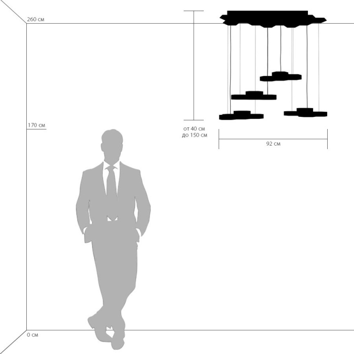 Детская люстра FAVO LIGHTSTAR 750262