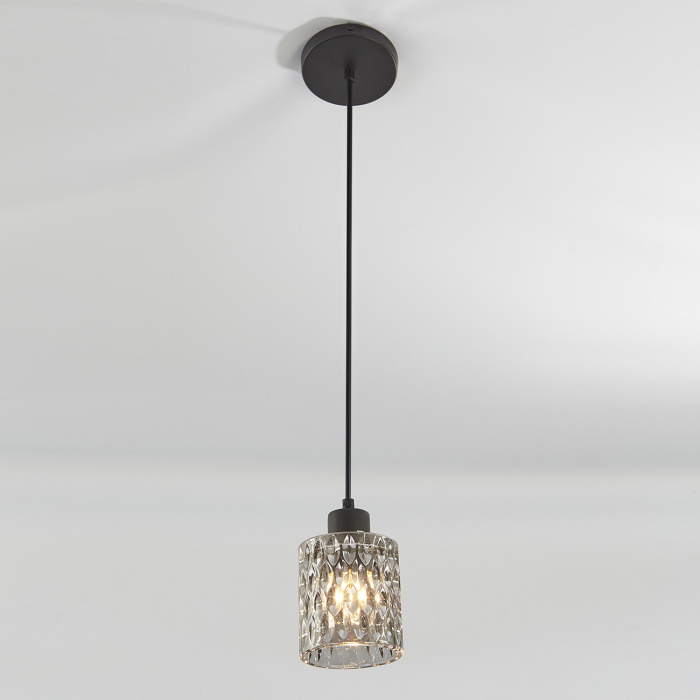 Подвесной светильник VELA ESCADA 466/1S Dark Smoky