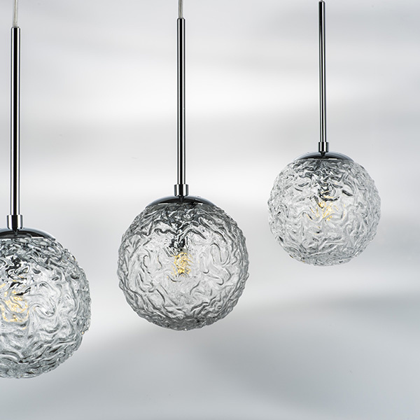 Светильник подвесной BARI 1х40W G9 ХРОМ (в комплекте) 815210 (MD9500/1A)