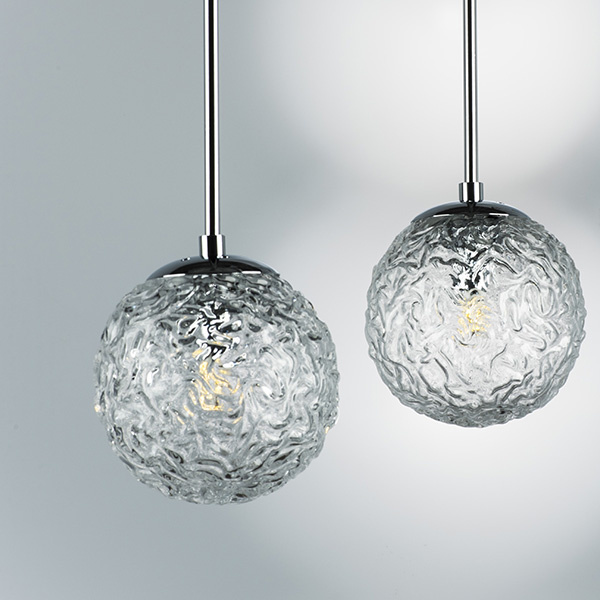 Светильник подвесной BARI 1х40W G9 ХРОМ (в комплекте) 815210 (MD9500/1A)