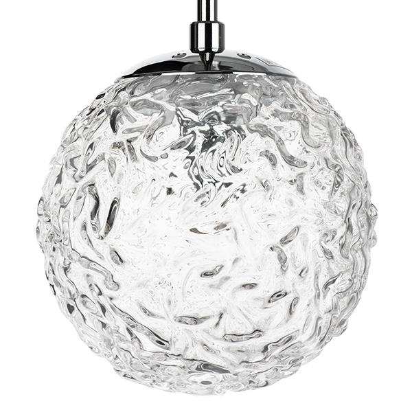 Светильник подвесной BARI 1х40W G9 ХРОМ (в комплекте) 815210 (MD9500/1A)