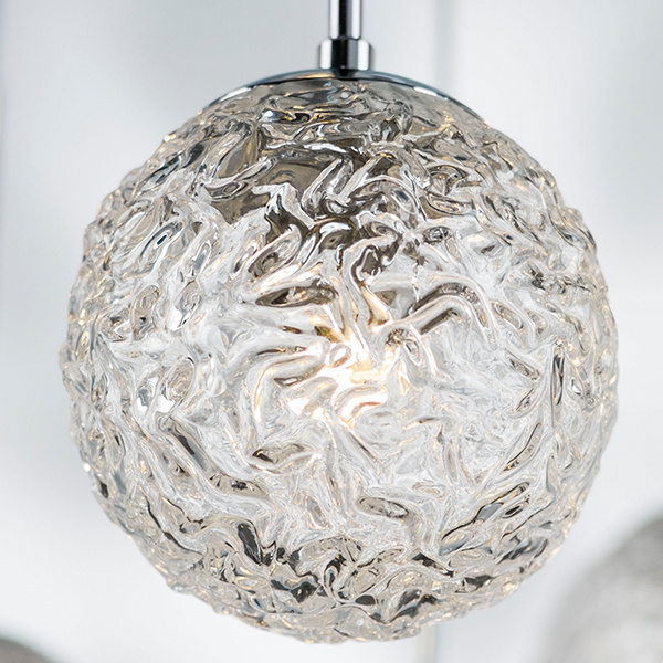 Светильник подвесной BARI 1х40W G9 ХРОМ (в комплекте) 815210 (MD9500/1A)