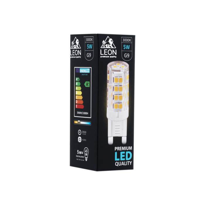 Светодиодная лампа Leon LE-G9-5W-3000K