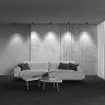 Потолочный светильник Maytoni Alfa LED C064CL-8W3K-RD-B