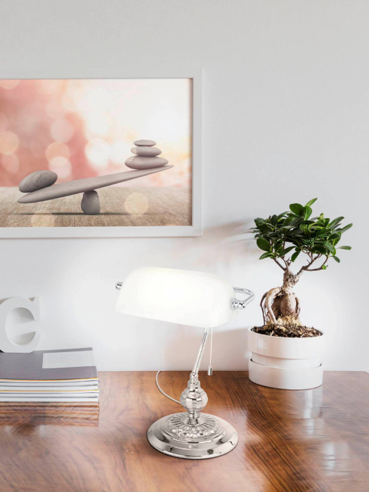 Настольная лампа EGLO BANKER 90968