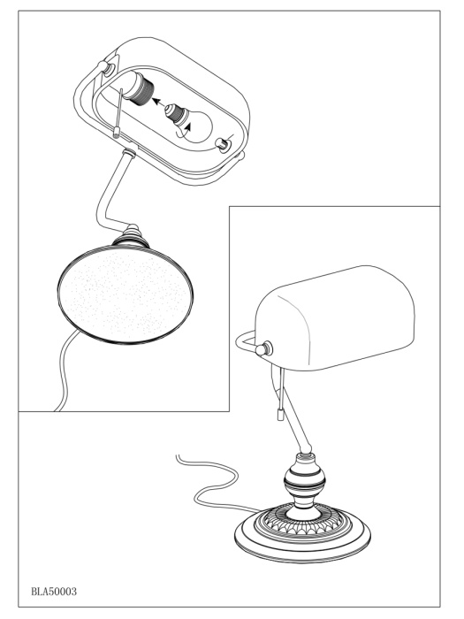 Настольная лампа EGLO BANKER 90968