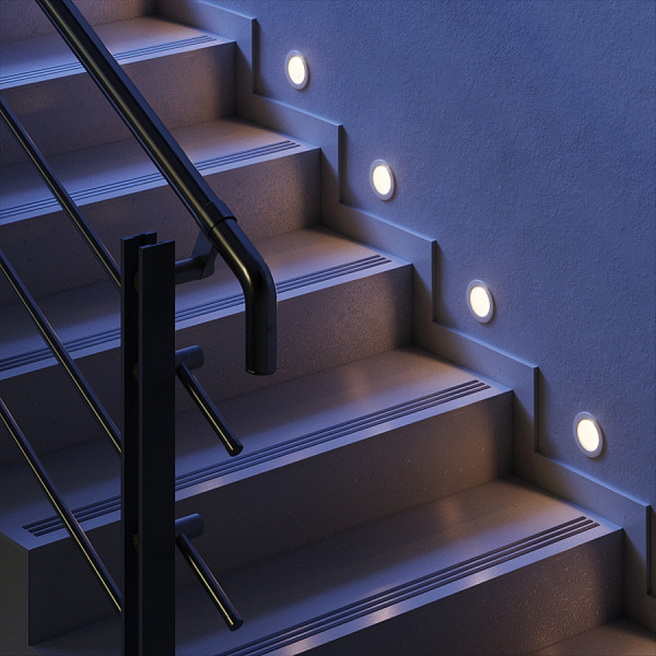 Подсветка для ступеней Ledron GWR816 White