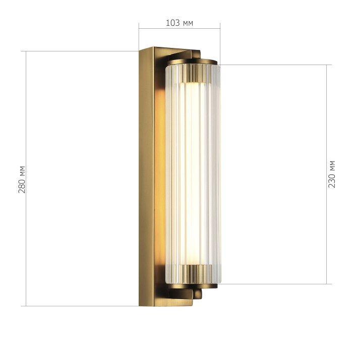 Настенный светильник ST LUCE BAMBOO SL6224.301.01