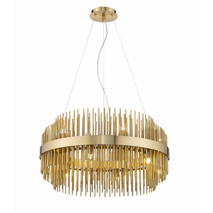 Подвесная люстра Delight Collection Sfinks P68082-12 ant. brass