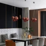 Подвесной светильник Delight Collection 19152 19152P/3 rose gold