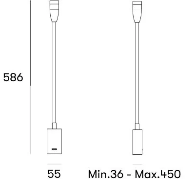 Настенный светильник Leds C4 BED