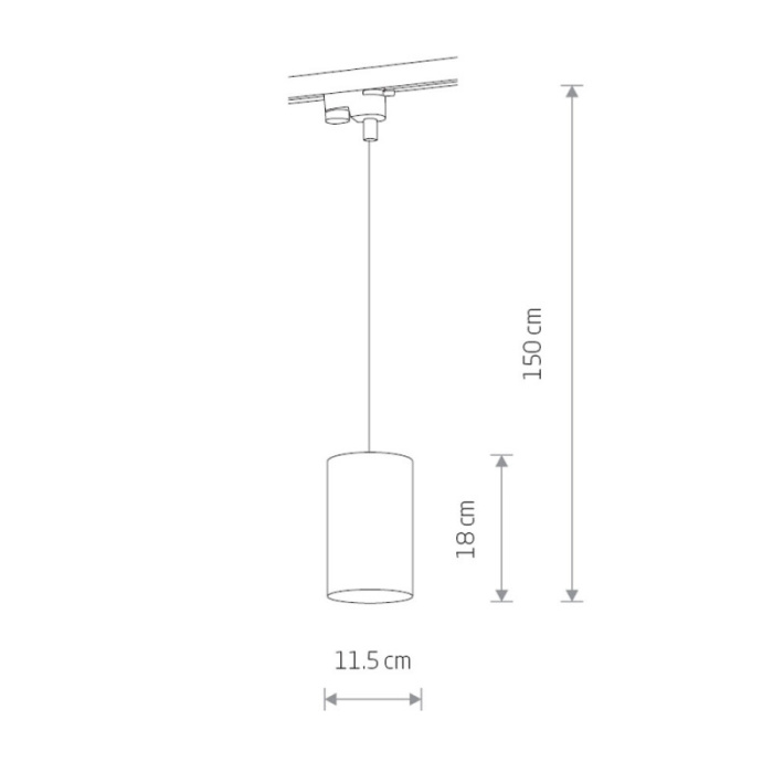 Трековый светильник Nowodvorski Profile Bit 8823