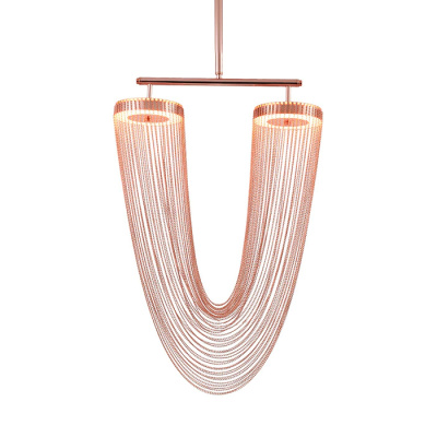 Подвесная люстра Delight Collection Otero 8608P copper