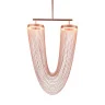 Подвесная люстра Delight Collection Otero 8608P copper