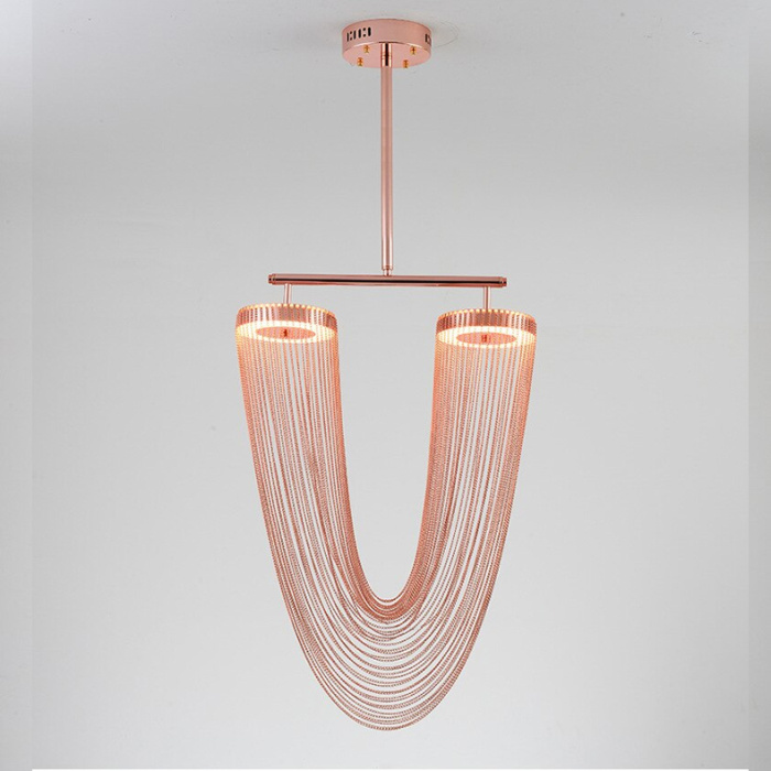 Подвесная люстра Delight Collection Otero 8608P copper