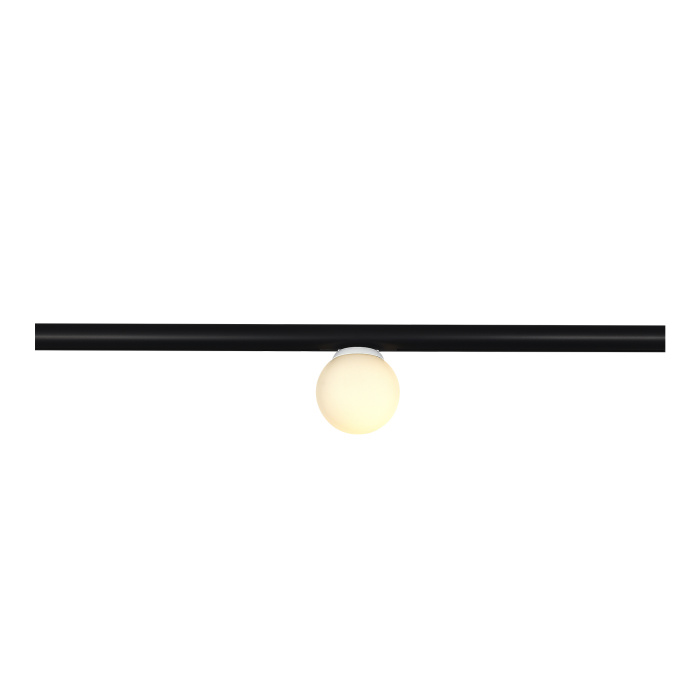 Магнитный трековый светильник Белый LED 1*3W 3000K Lm Ra>80 360° IP20 D60xH- 24V ST687.536.03