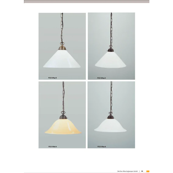 Подвесной светильник Berliner Messinglampen PS15-90ebA
