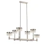 Подвесная люстра Delight Collection Diamond cut MD21020075-6B satin nickel