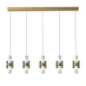 Подвесной светильник Delight Collection MD22001004 MD22001004-5A gold