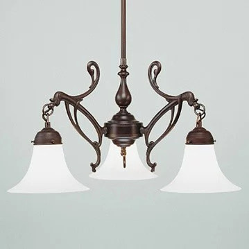 Люстра на штанге Berliner Messinglampen D26-41opA