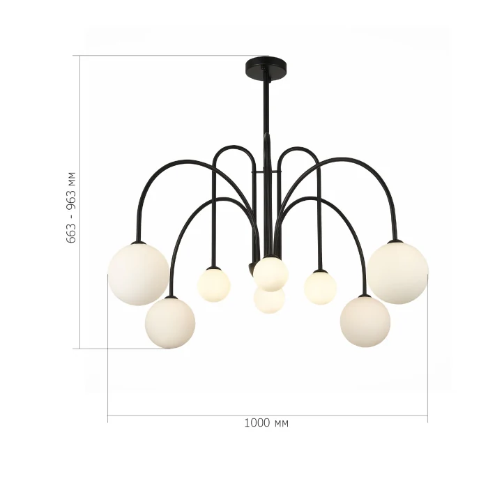 Люстра потолочная JINETO ST LUCE SL1204.402.08