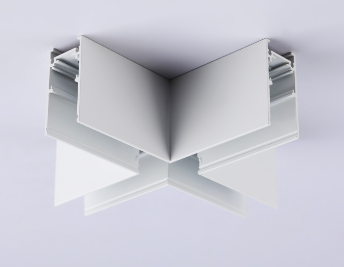 Коннектор X-образный для накладного шинопровода Magnetic Ambrella light GL3375