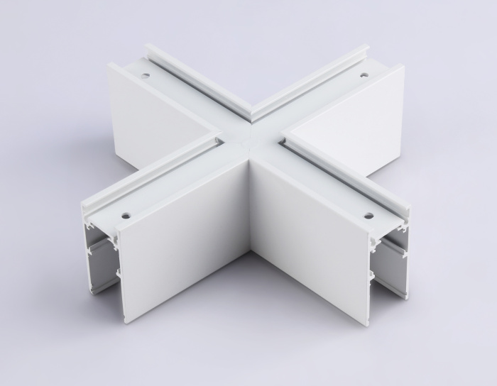 Коннектор X-образный для накладного шинопровода Magnetic Ambrella light GL3375