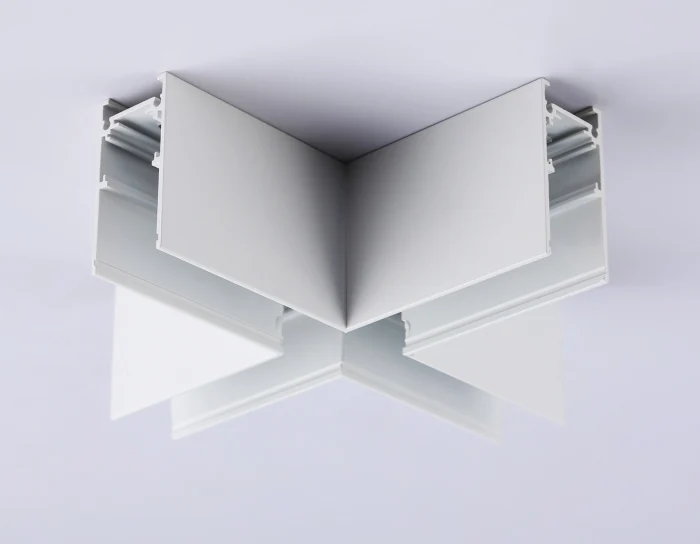Коннектор X-образный для накладного шинопровода Magnetic Ambrella light GL3375