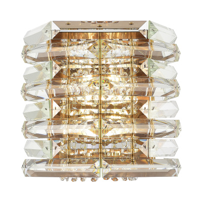 Светильник настенный ST-Luce медь/прозрачный E14 2*40W SL6137.201.02