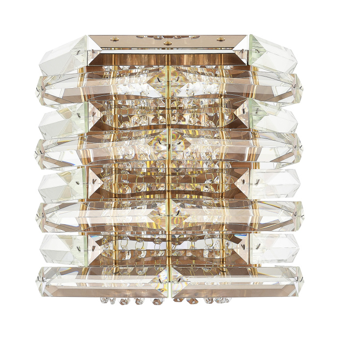 Светильник настенный ST-Luce медь/прозрачный E14 2*40W SL6137.201.02