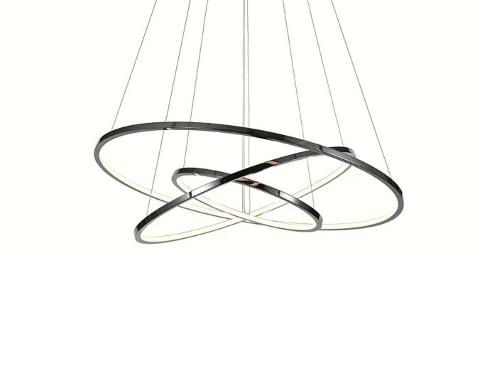 Подвесной светильник  15303/S black glossy LOREN Newport