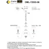 Люстра подвесная Omnilux Monsano OML-72503-06