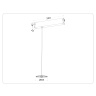 Крепеж трековый подвесной для корпуса DIY D85mm Magnetic 220V Ambrella light A2660