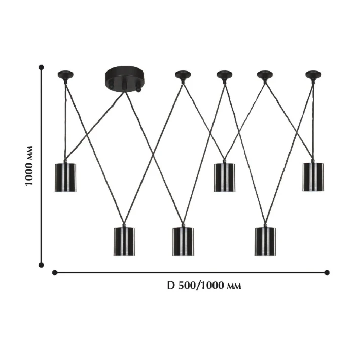 Подвесной светильник Favourite Actuel 1441-6P