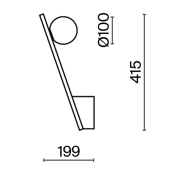Бра Maytoni Kazimir MOD175WL-01B