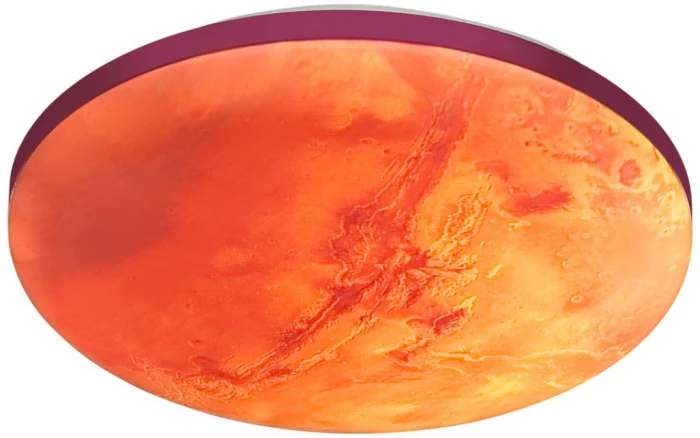 7725/DLN PALE SN 120 Светильник пластик/мульти LED 48Вт 3000/4000/6000К D375 IP43 CCT MARS