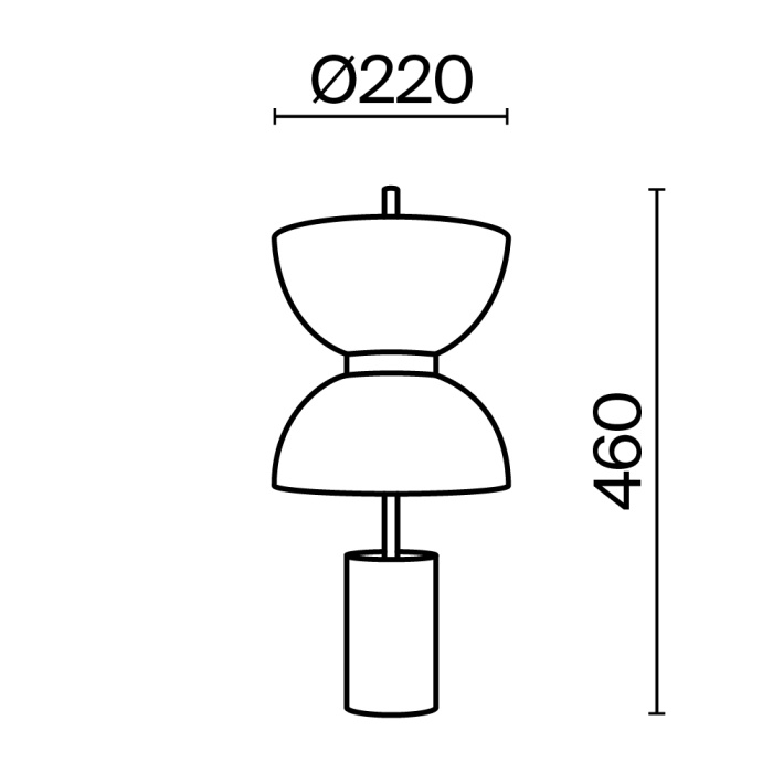 Настольная лампа Maytoni Kyoto MOD178TL-L11W3K