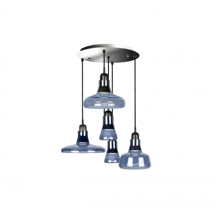 Подвесной светильник iLamp Puro AP9006-5 Голубой