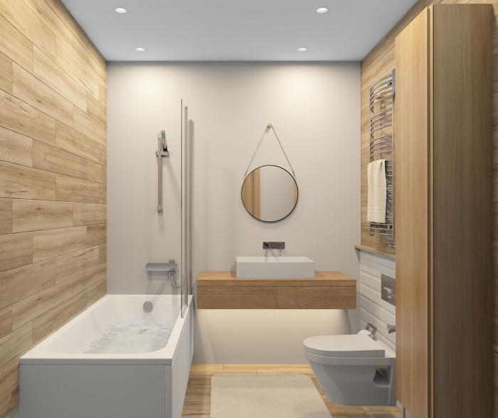 Влагозащищенный светильник Denkirs Deep DK3103-WH