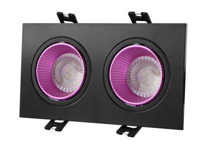 Встраиваемый светильник Denkirs Rodvig DK3072-BK+PI